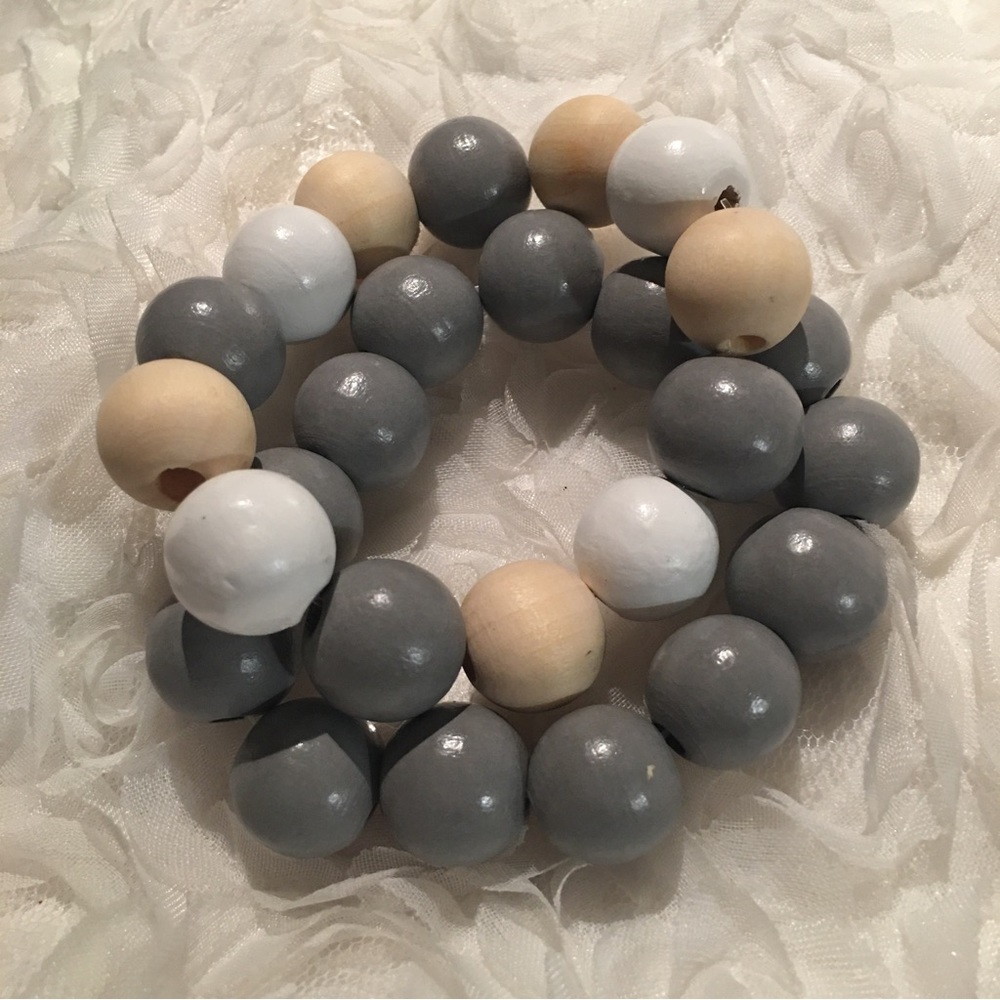 Cute Wood Bracelet Set 🔥